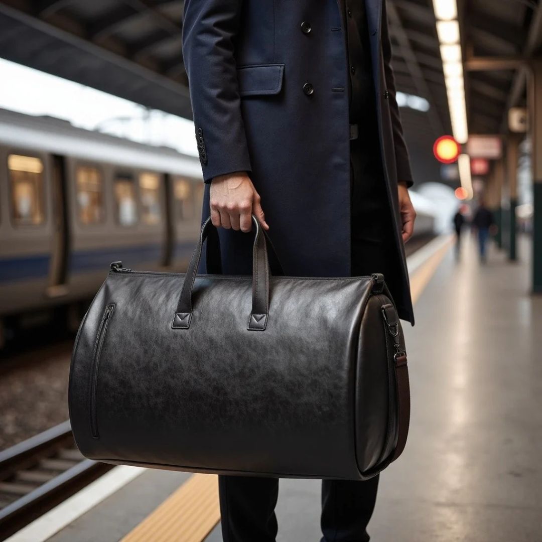 Reisetasche aus Leder